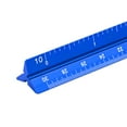 thumbnail image 1 of Muka Engineer Scale Ruler, Imperial Measurements 6 Inch, Pocket Size Drafting Ruler, 1 of 7