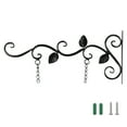 thumbnail image 1 of Muka Hanging Sign Bracket, Metal Decorative Wall Mounted Hook Hanger, 1 of 6