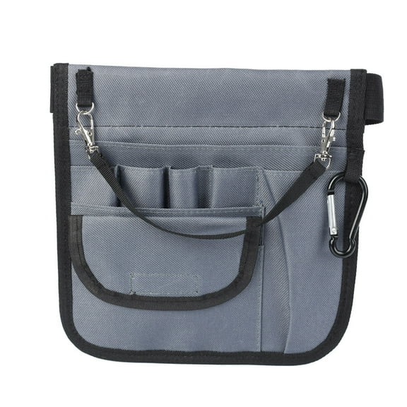 Muka Nursing Fanny Pack, Medical Organizer Waist Belt, Nurse Tool Belt-Grey