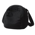 thumbnail image 1 of Muka Small Washed Canvas Crossbody Bag, Mini Hobo Bag, Gender-Neutral Retro Adjustable Shoulder Bag-Black, 1 of 8
