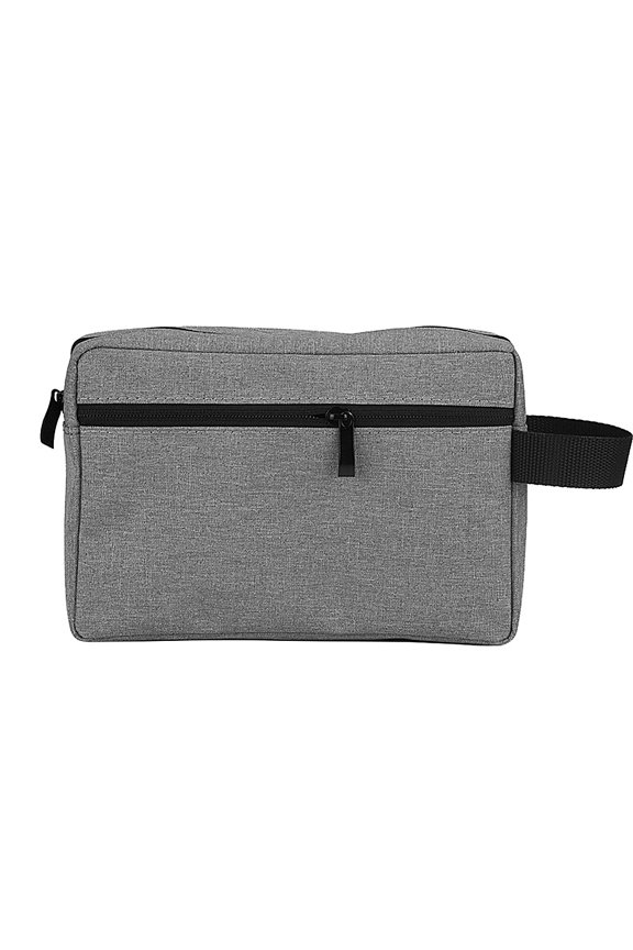 Toiletry Bag,Small Travel Dopp Kit,Water-resistant Shaving Bag for Men and Women-Grey