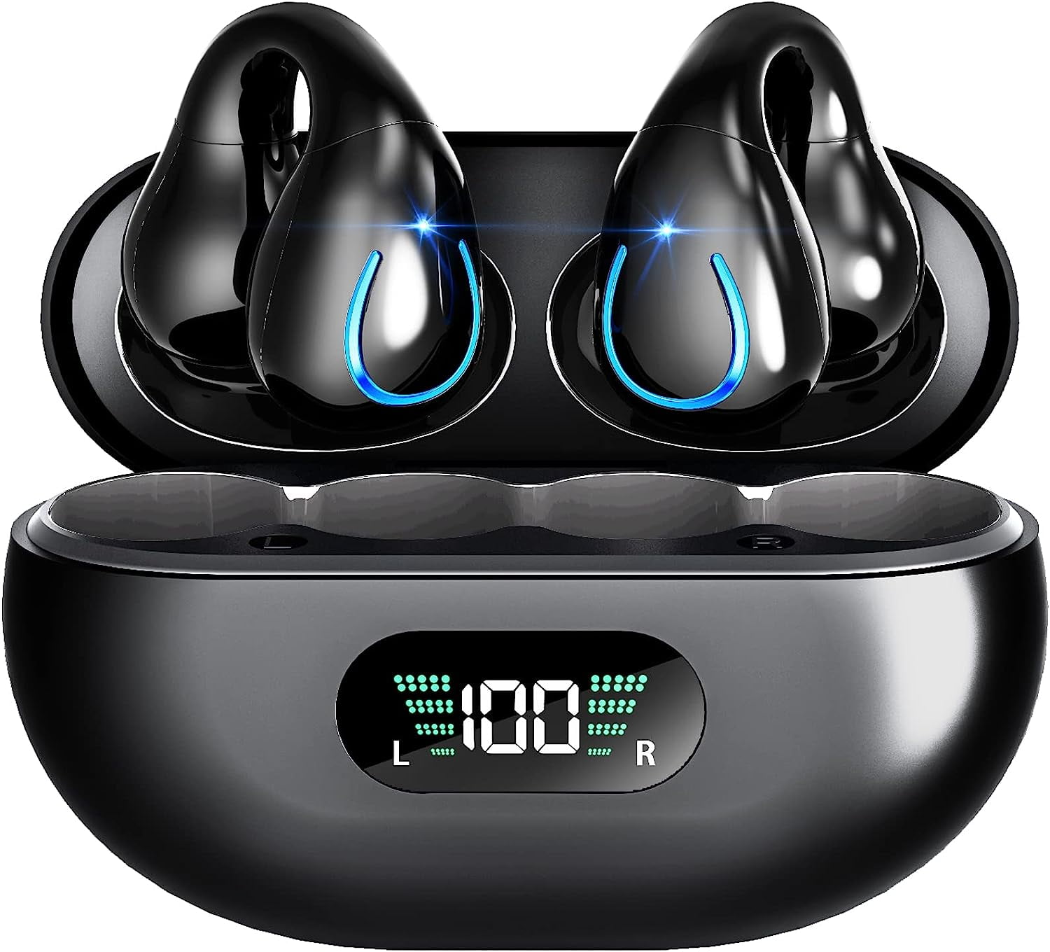 Mukay Wireless Earbuds，Wireless Bluetooth Headphones, Clipon