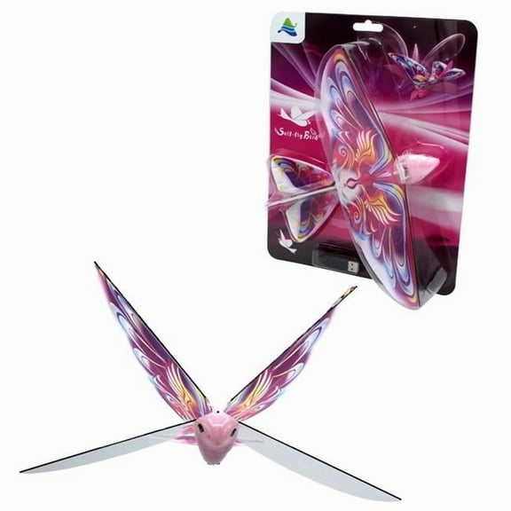 Mukikim Self Flying E Bird Electronic Flying Bird Toy Drone - Pink