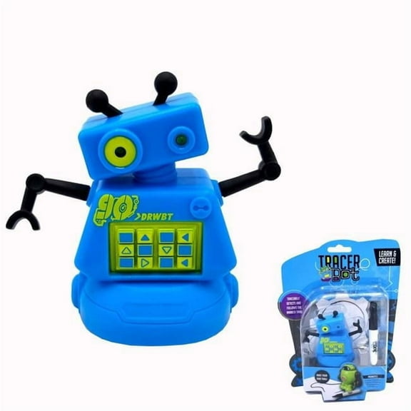 Mukikim Tracerbot Mini Inductive Robot Toy - Blue