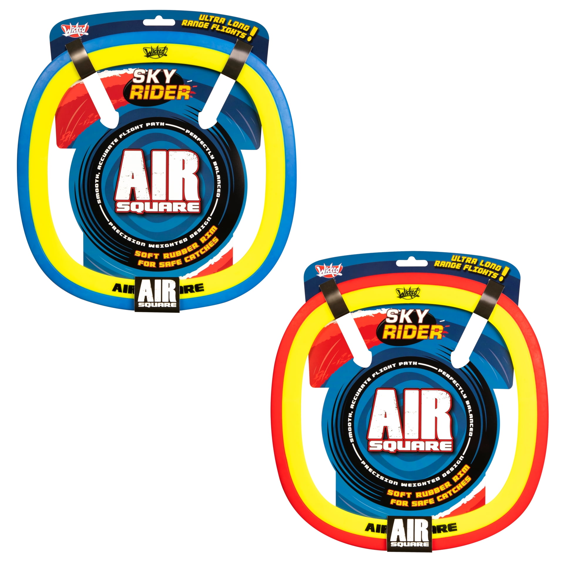Square Flying Disc Wicked Air Square. Special Square Shape Designed Flying Disc. Durable ...