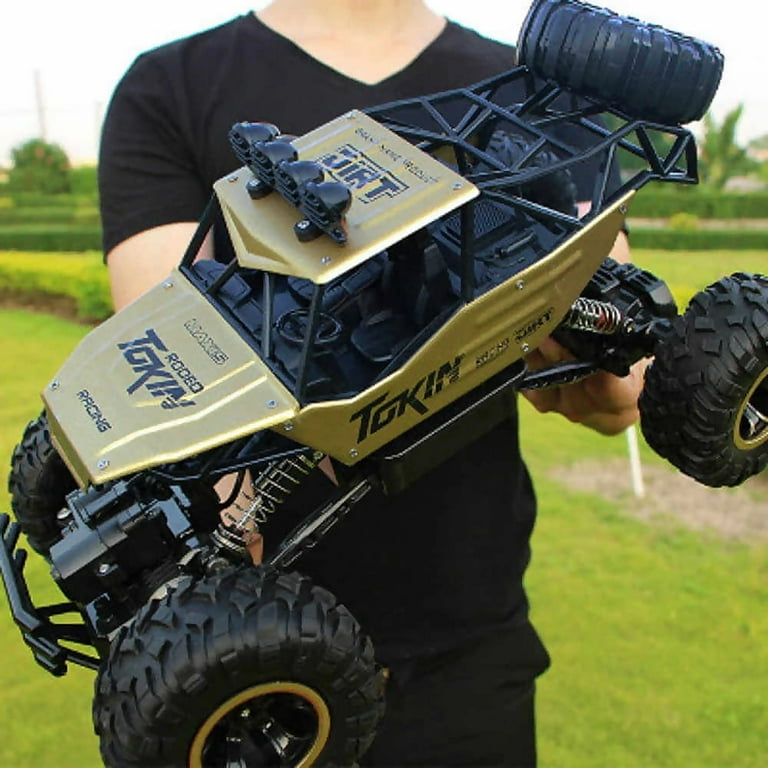 4DRC 1:12 Rc Car,off Road Truck Remote Control Car Metal Shell 2.4