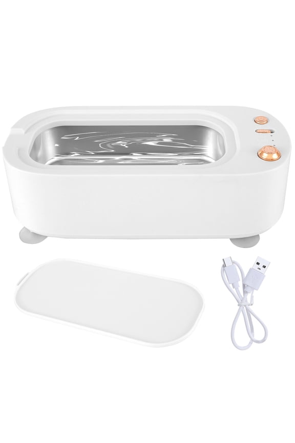 Mul Ultrasonic Cleaner,Professional Ultrasonic Jewelry Cleaner 45Khz 2500mAh Rechargeable Jewelry Cleaner Machine 3 Modes Portable Ultrasonic Cleaner for Jewelry Glasses Watches