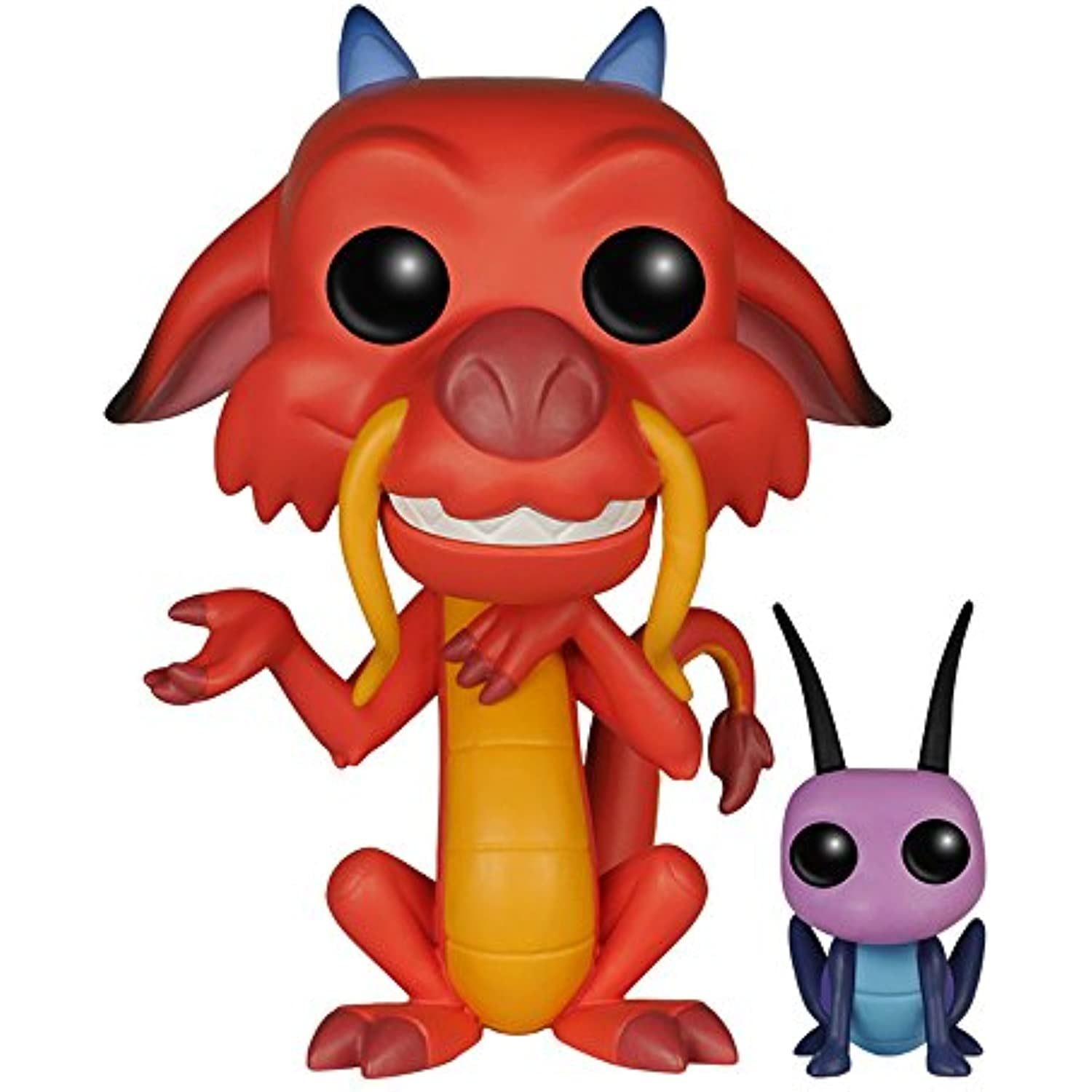 funko mulan mushu and cricket pop vinyl figure