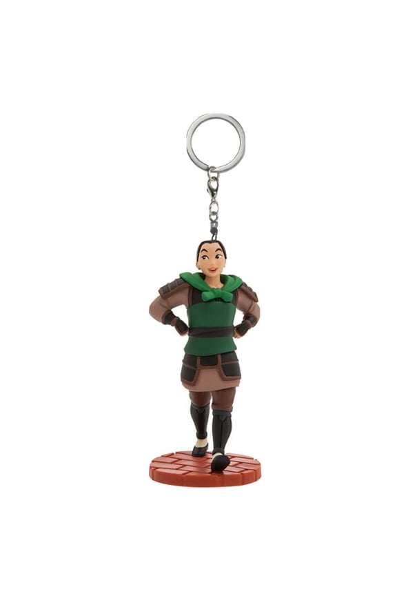 Mulan Warrior Soldier PVC Key Ring Keychain Figure Figurine Charm Dangler