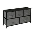 thumbnail image 1 of Mulanimo Mdf 5-Drawer Dresser 2-layer Storage Rack Household Organizer Furniture, 1 of 8