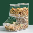 thumbnail image 1 of Mulanimo Pet Clear Automatic Feeder Food Dispenser Food Bowl Container for Hamster Chinchilla Rabbit Golden Bear, 1 of 8