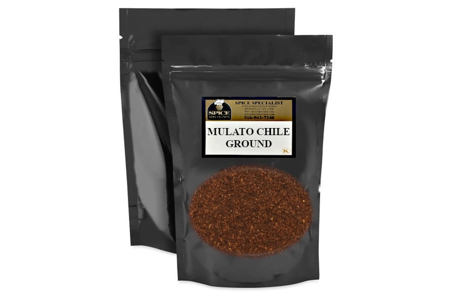 Mulato Chile Pepper, Ground - 10 oz Bag - KOSHER