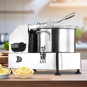Mulaxen Commercial Food Processor 6L/1.58GAL, 1800W Powerful Food Chopper , Multi-functional Processor [Chop, Mince, Puree] for Vegetables, Meat, Grains, Nuts