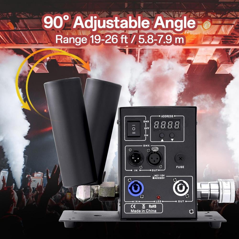 Mulaxen Fog Machine For Wedding Fog Machine Control Stage Effect ...