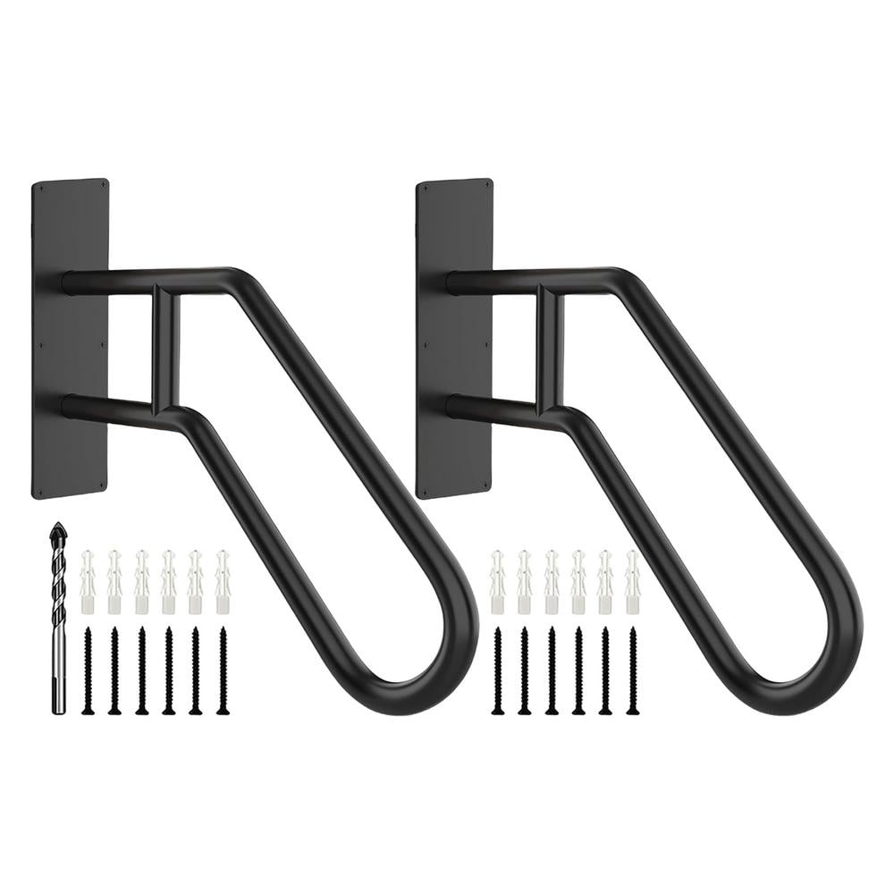 Mulaxen Garage Railing Hand Rail Heavy Duty Safety Hand Railings Non ...