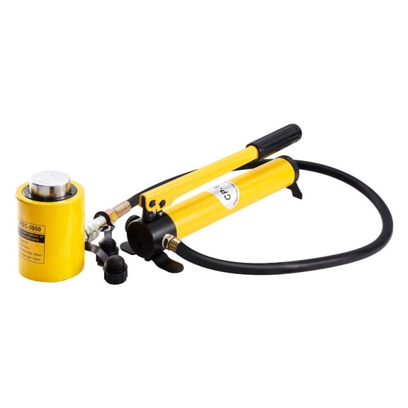 Mulaxen Hydraulic Cylinder Jack Kit 20 Ton Heavy-Duty Hydraulic Cylinder Jack Paint Coated Hydraulic Cylinder Jacks for Large and Medium-Sized Machinery Installation and Maintenance imaginative