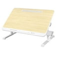 Mulaxen Laptop Stand for Bed Angle & Height Adjustable Laptop Bed Desk