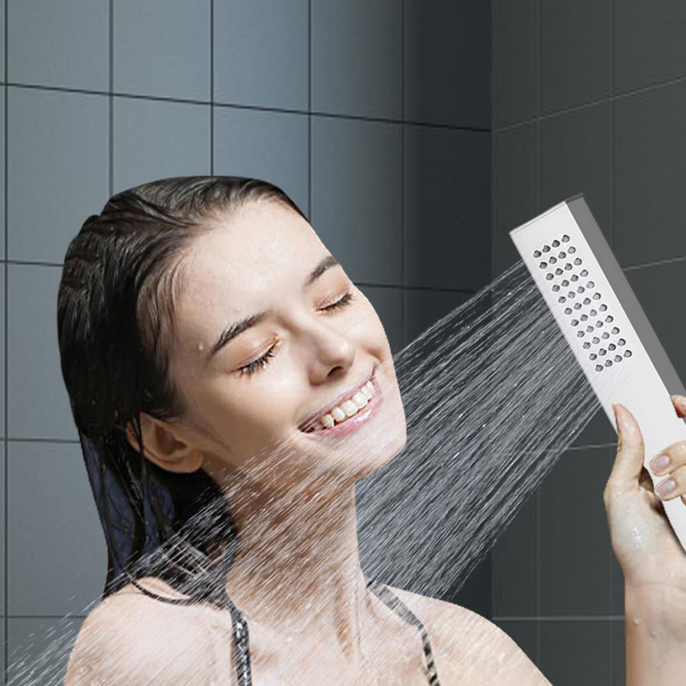 Mulaxen Shower Head，10 Inch High Pressure Rain Shower Head Combo with ...