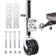 thumbnail image 1 of Mulaxen Trailer Jack with Wheel 8inch Heavy Duty Single Wheel Boat Lift 2000lb Heavy Duty Boat Trailer Jack Single Wheel Boat Lift Bolt-On Trailer Tongue Jack for Boat dutiful, 1 of 10
