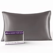22 Momme Silk Pillowcase - Gunmetal