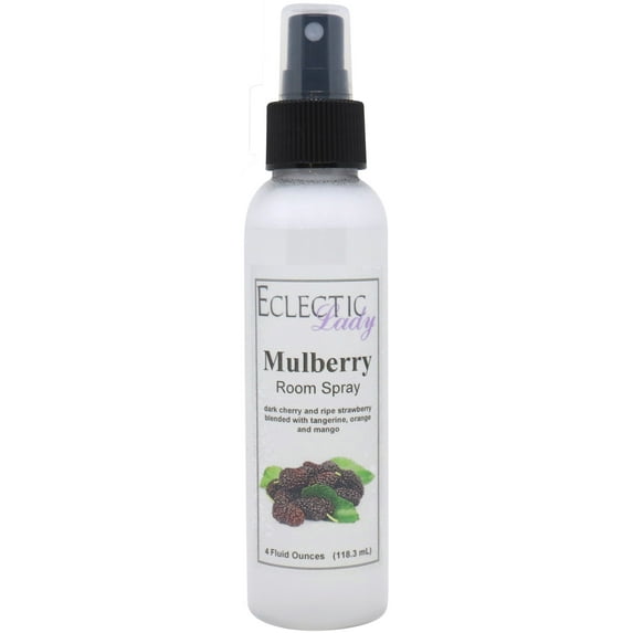Mulberry Room Spray by Eclectic Lady, 4 Ounces, Fragrant Aromatic Room Mist For Home, Room, Office