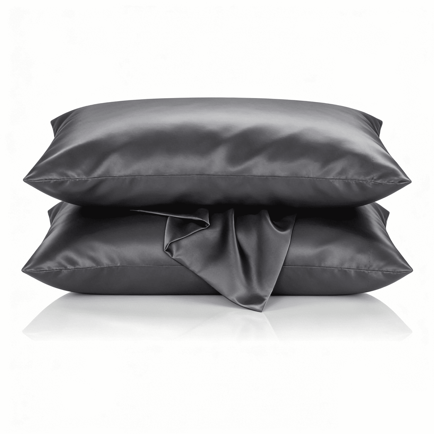 Mulberry Silk Pillowcase for Hair and Skin Made in Germany, Real 22 Momme Satin Pillowcase with Zipper, 6A Grade 100% Natural Silk, Anti Aging, Anti Acne, Wrinkle Free, 2 Pcs 20"x30", Queen
