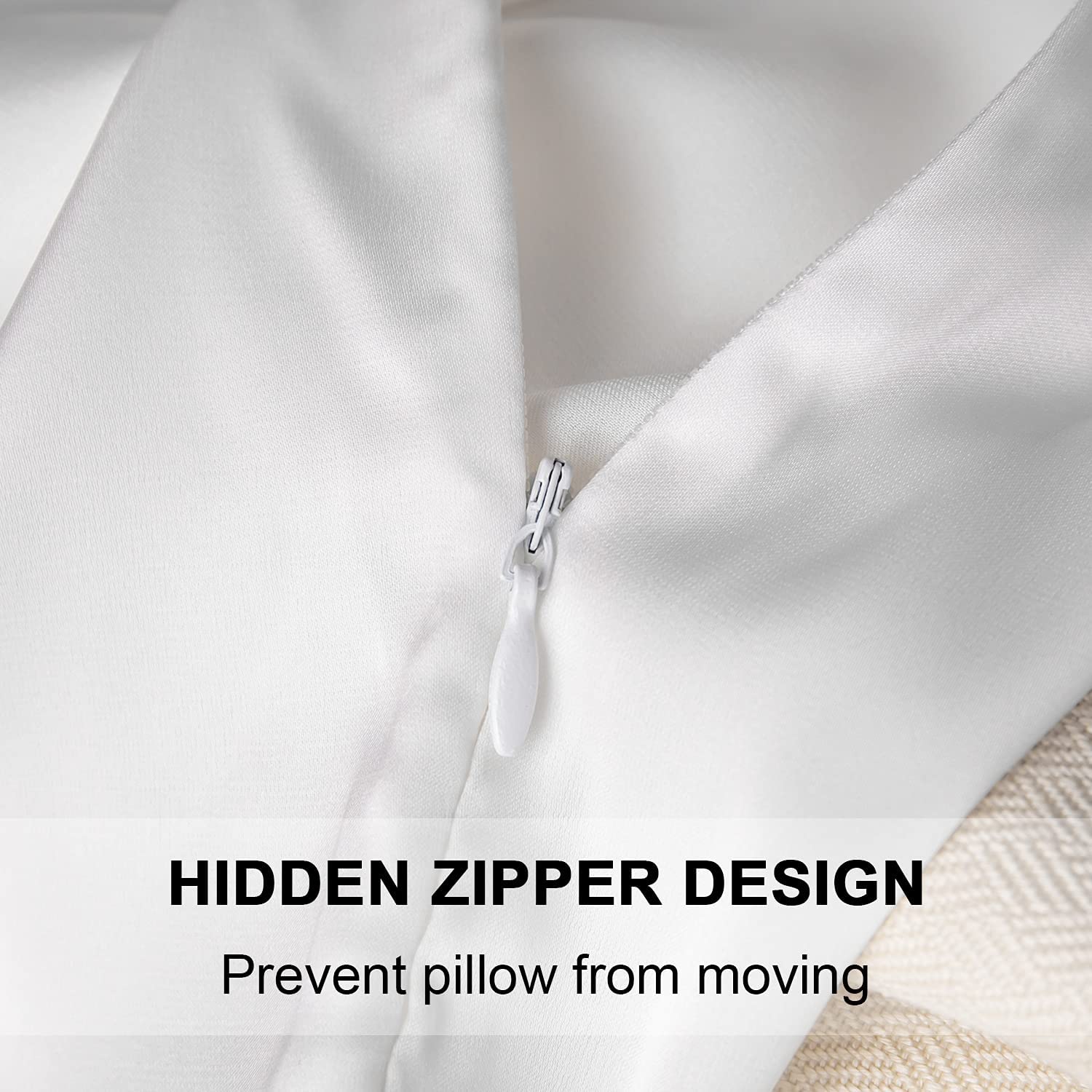 Mulberry Silk Pillowcase for Hair and Skin,Standard Size Cooling Silk