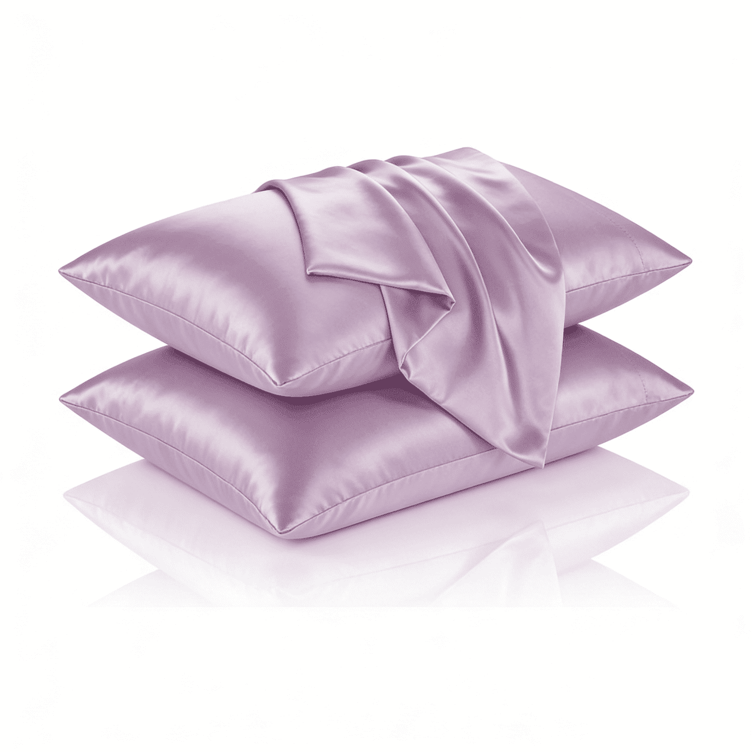Mulberry Silk Pillowcase King for Hair and Skin Made in Germany, 22 Momme Pure Silk, Anti Acne Pillow Cases with Zipper, 6A Grade Organic Silk, Hypoallergenic, Anti Wrinkle, 2 Pcs 20"x36", King