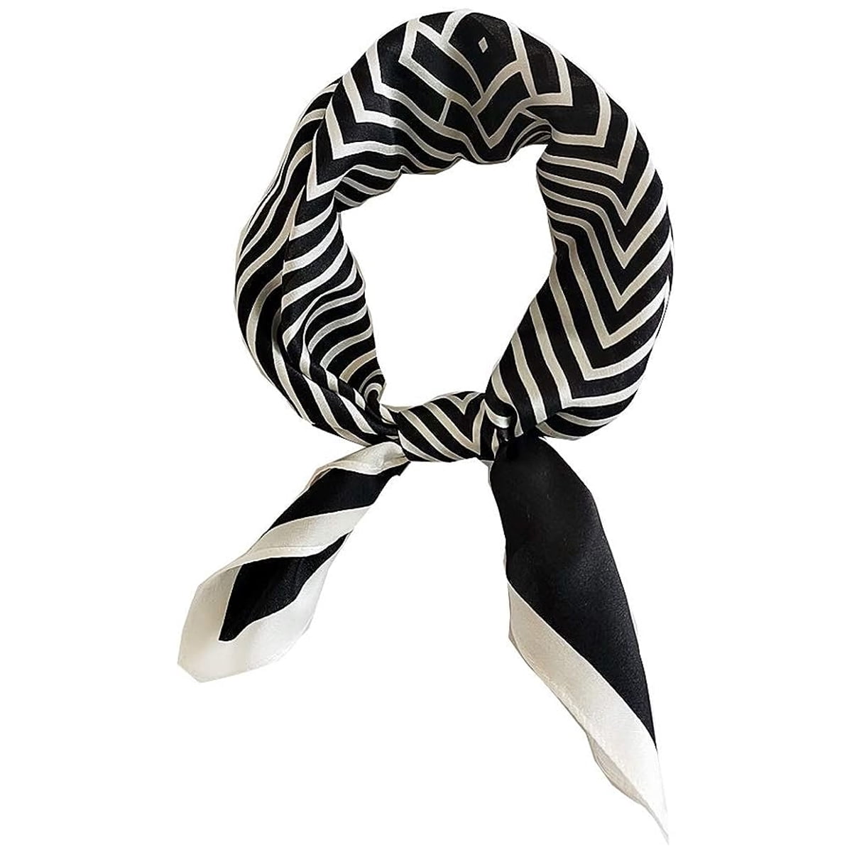 Mulberry Silk Scarfs for Women Lightweight Square Satin Head Scarf