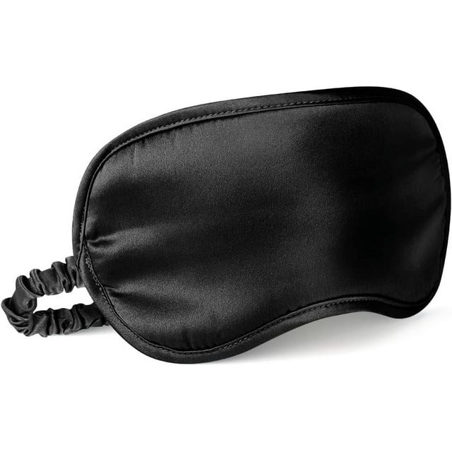 Mulberry Silk Sleep Eye Mask Blindfold with Elastic Strap Headband