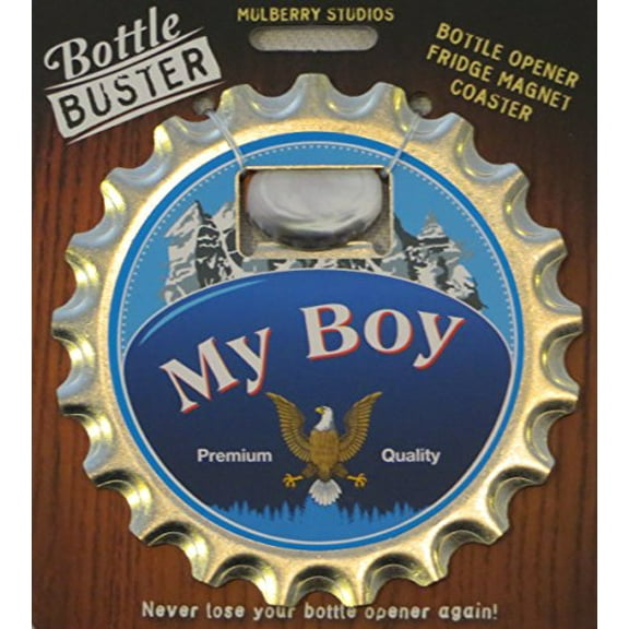 Mulberry Studio Bottle Opener Fridge Magnet Coaster All in One - My