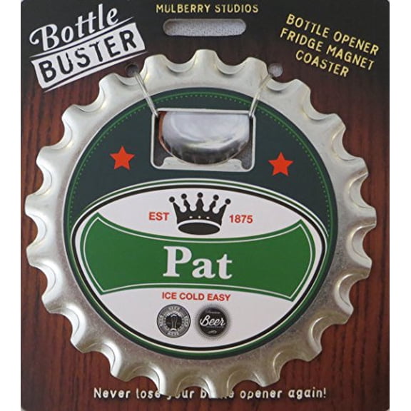 Mulberry Studio Bottle Opener Fridge Magnet Coaster All in One - Pat