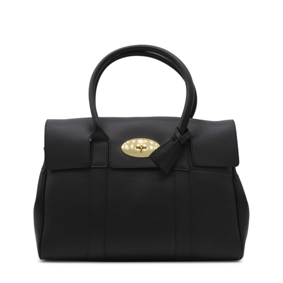 Mulberry Women's Black Leather Bayswater Bag Black