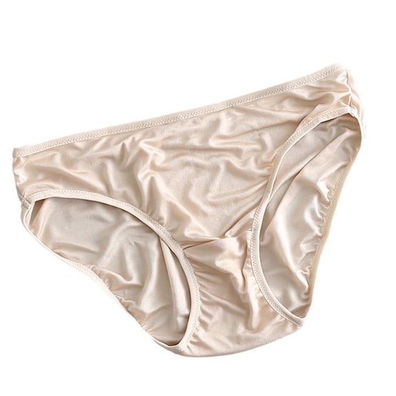 Mulberrys Silk Panties Stretch Soft Breathable Ladies Briefs Thin Low Waist Underwear Bikinis Panties for Womens