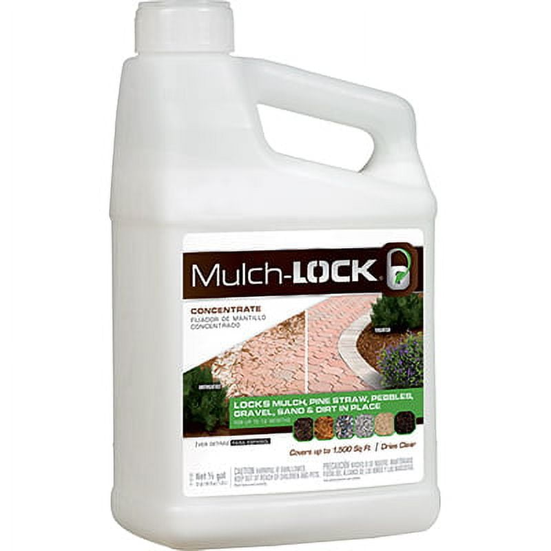 Mulch Lock 64 OZ Concentrate Envirohold Locks Mulch Pinestraw Gravel