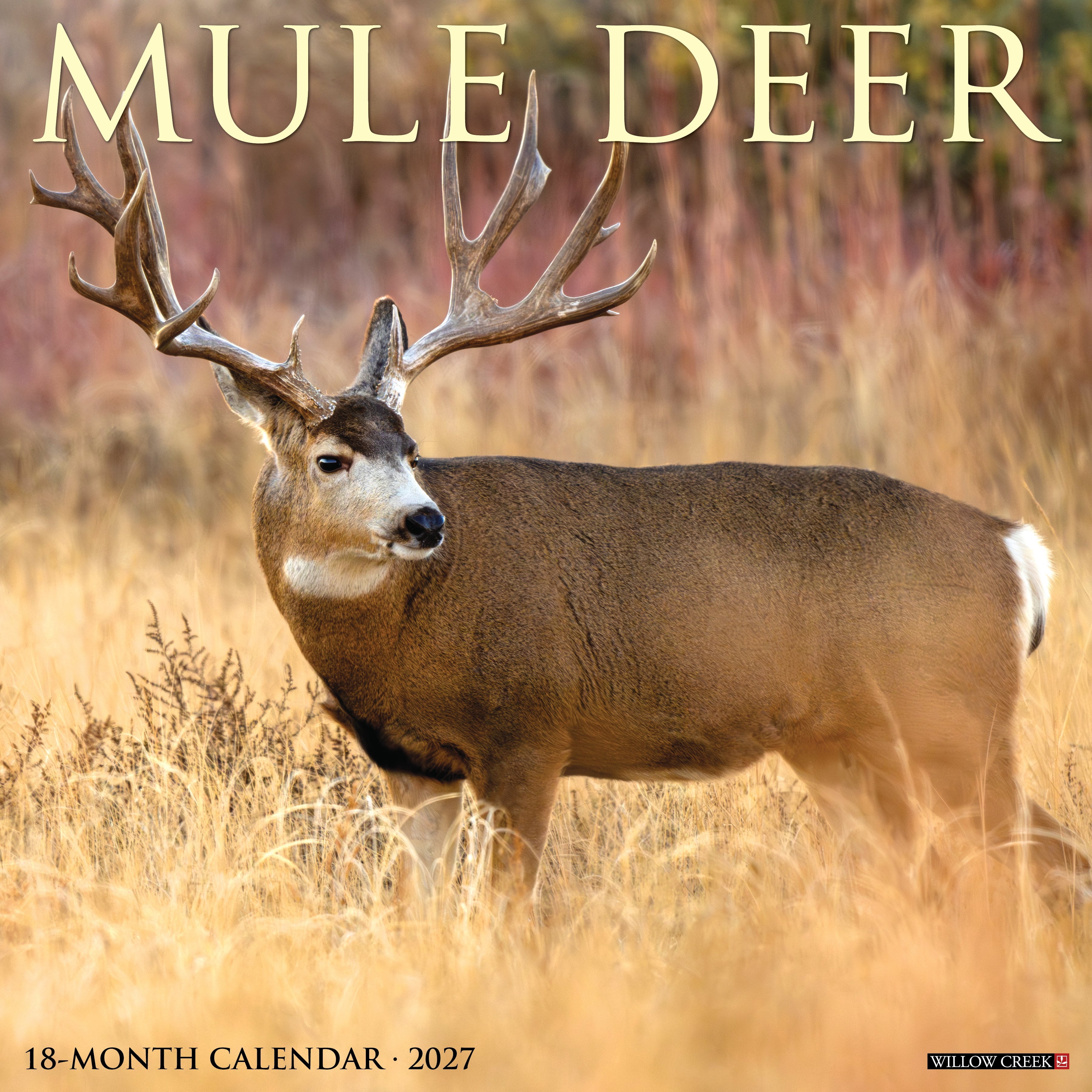 Willow Creek Press, Mule Deer 2027 Wall Calendar