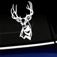 thumbnail image 1 of Mule Deer Buck - Vinyl Decal - Choose Color - [WHITE], 1 of 1