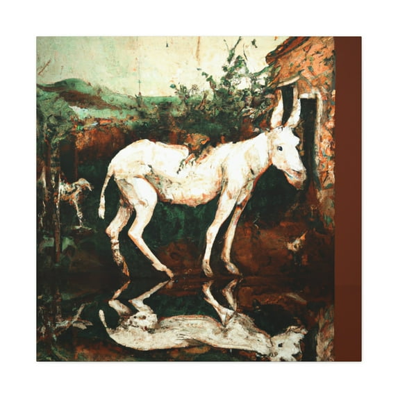 Mule In Neoclassicism - Canvas