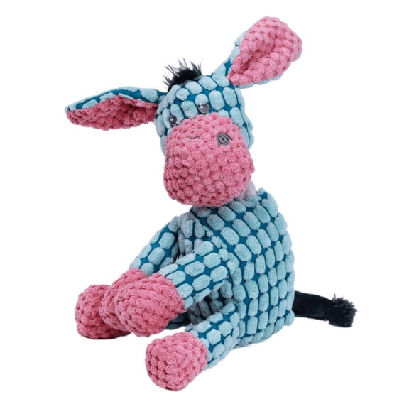 Mule Interactive Stuffed Toys, Dog Toys for Small Medium Large Dogs & Plush Toys for Kids, Cute Stuffed Animal Puppy Toys to Keep Pets Busy