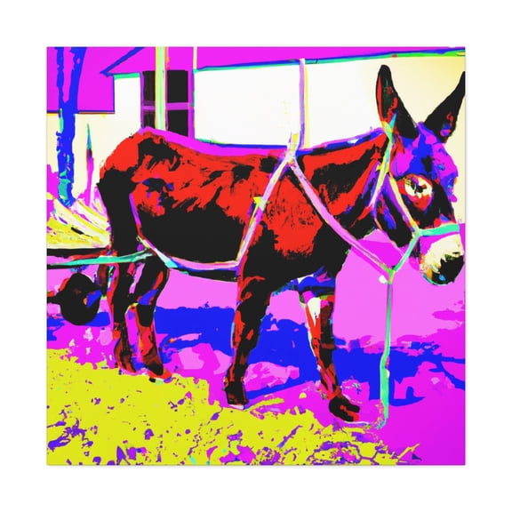 Mule in Pop Art - Canvas