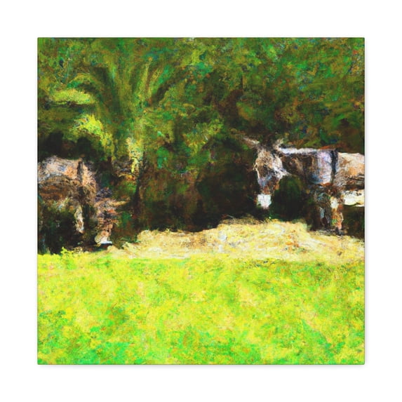 Mule of Post-Impressionism - Canvas
