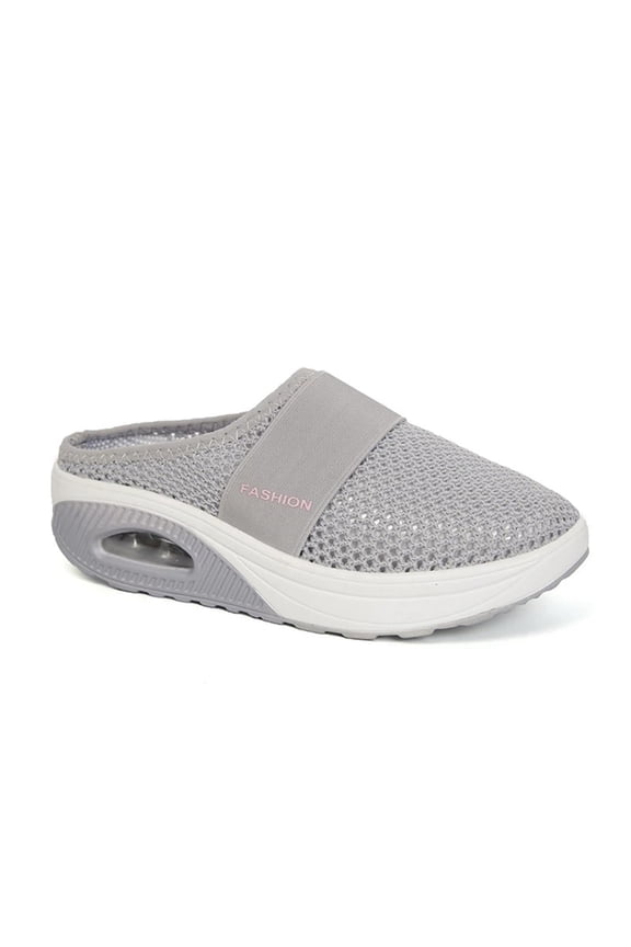 Mules & Clogs for Women Arch Support Orthopedic Sandals Slippers Mesh Platform Mules, Slip on Comfort Wear Orthowear Diabetic Shoes Closed Toe Open Back Slides Sandals