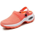thumbnail image 1 of Mules Clogs for Women Air Cushion Platform Mesh Mules Sneaker Sandals for Lady Lightweight Beach Shoes Outdoor Slippers Walking Shoes, 1 of 7