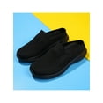 thumbnail image 1 of Mules Shoes for Women Slip on Sneakers Backless Walking Shoes Black# 9, 1 of 10
