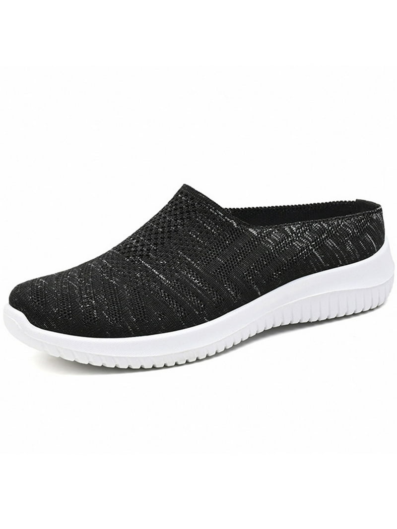 Mules for Women Slip On Comfort Shoes Walking Backless Sneakers