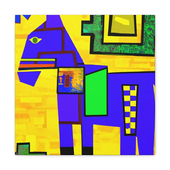 Mules in Pop Art - Canvas