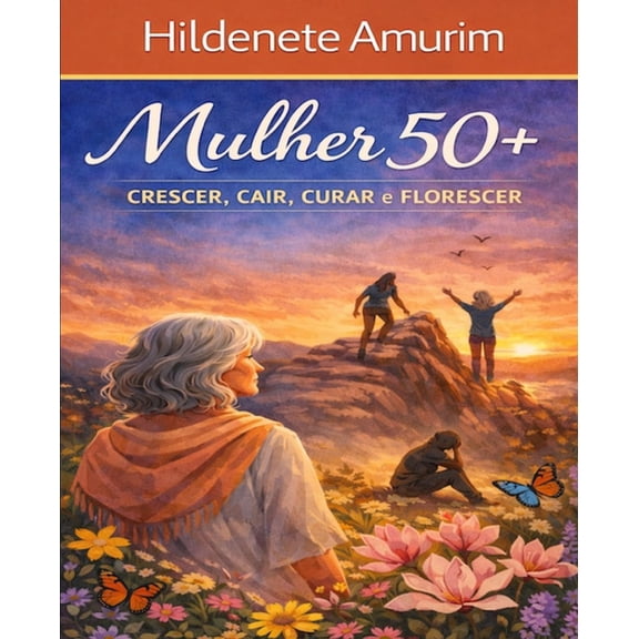 Mulher 50+, Crescer, Cair, Curar, Florescer, (Paperback)