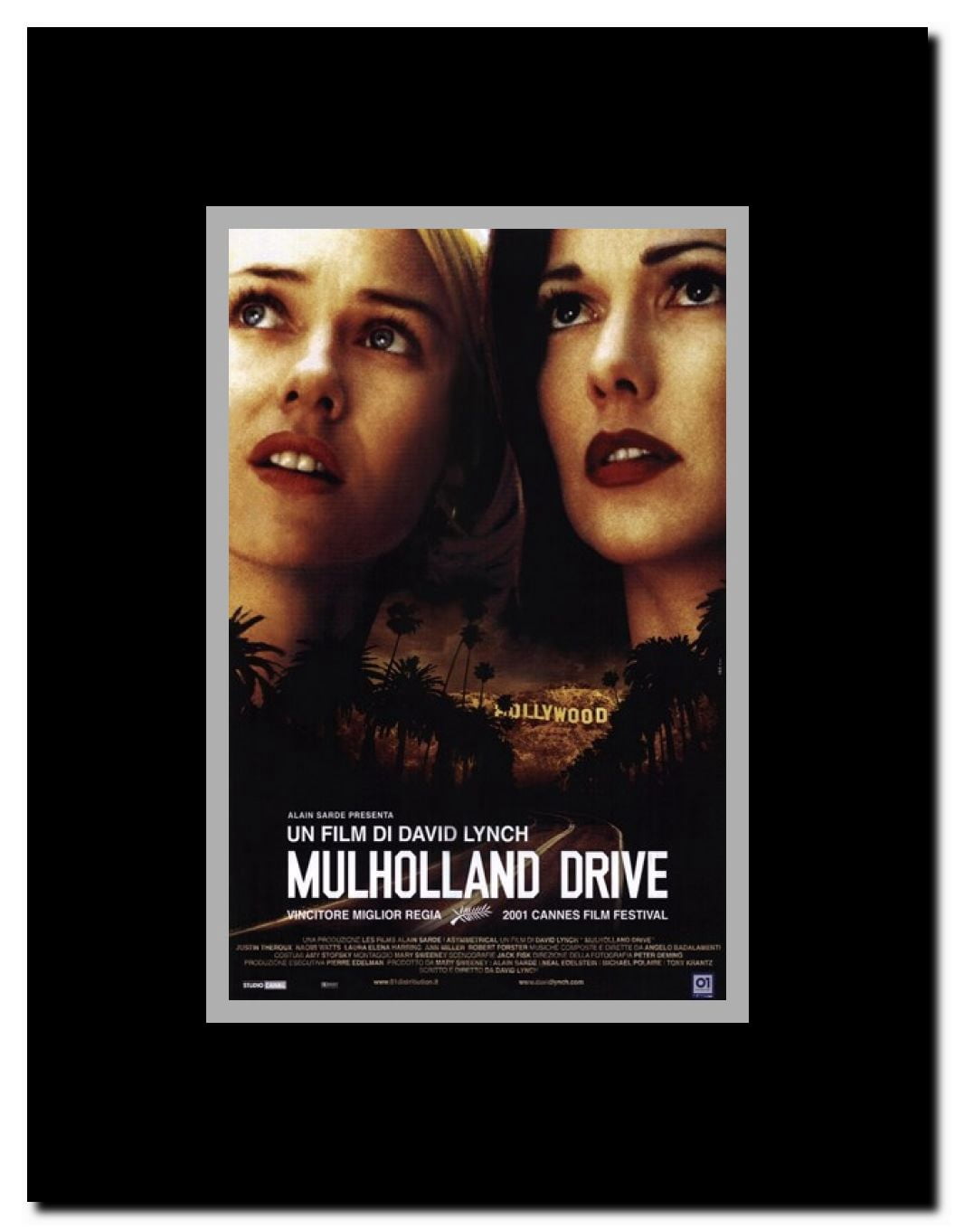 Mulholland Drive Framed Movie Poster