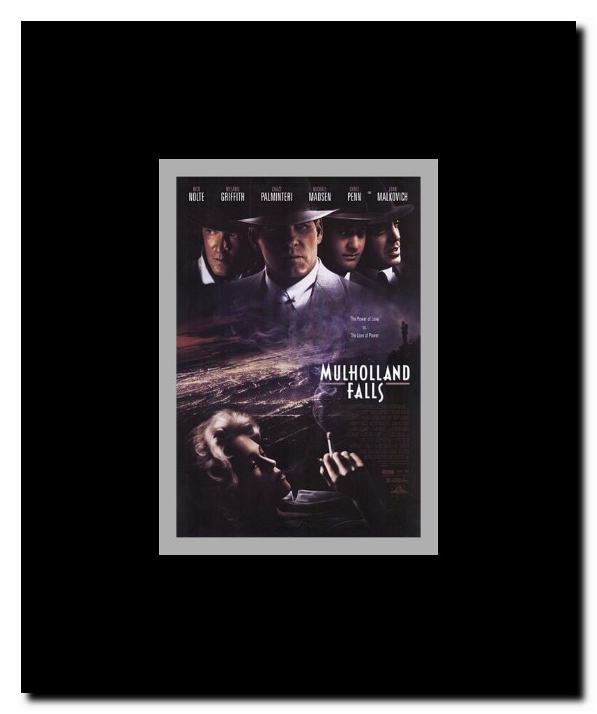 Mulholland Falls Framed Movie Poster