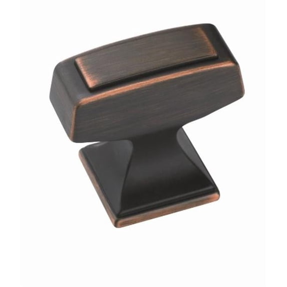Mulholland Square Knob - Oil-Rubbed Bronze